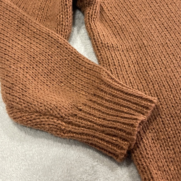 Brown Knit Sweater Size Large - Picture 4 of 11